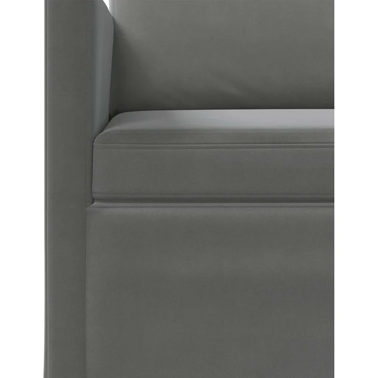 vidaXL Sofa-Set 2 pcs Dunkelgrau Samt (V) 3433230 – Bild 4