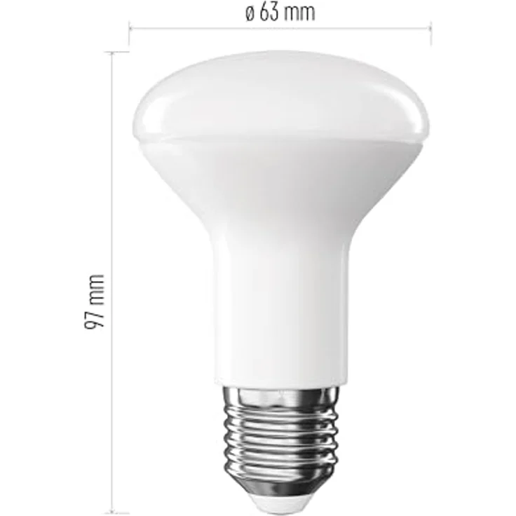 EMOS LED Lampe Candle, 6,5W Ersatz für 60W Glühbirne, Kerzenlampe mit E14 Sockel, Helligkeit 806 lm, Neutralweiß 4000 K, 30000 h Lebensdauer, CRI min. 80, 240° Abstrahlwinkel – Bild 3