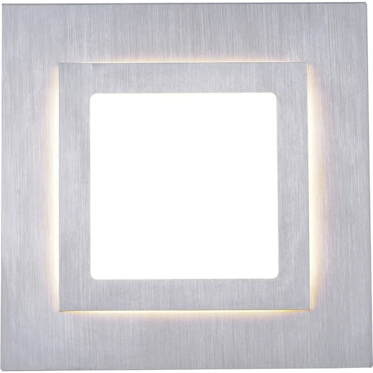 LED Deckenlampe, Aluminium, silber, warmweiß, L 30 cm – Bild 7