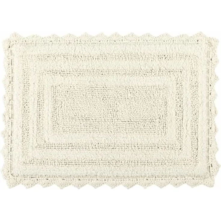 Mirabeau Badematte Badematte Yalexir creme, Höhe 400 mm, 100% Baumwolle – Bild 1
