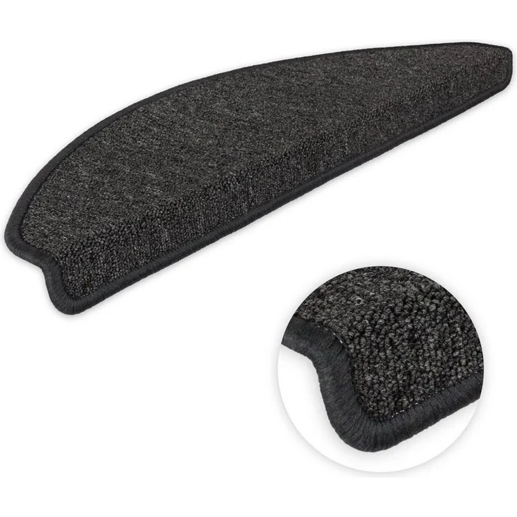 Metzker® Stufenmatte Stufenmatten Ariston im Sonderformat 64/20cm Halbrund, halbrund, Höhe: 5 mm, 15 Stück im Set