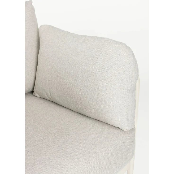 Zuiver Gartenmöbel-Set Vistia mit Sofa & Coffee Table, Aluminium Beige 188x82x87 cm – Bild 4