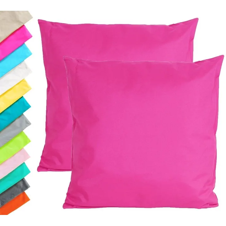 JACK Kissenbezüge JACK 2er Set Outdoor Kissenhülle Kissenbezug 45x45cm Wasserfest, (2 Stück), robust und strapazierfähig, Wasserabweisend, für Innen & Außen