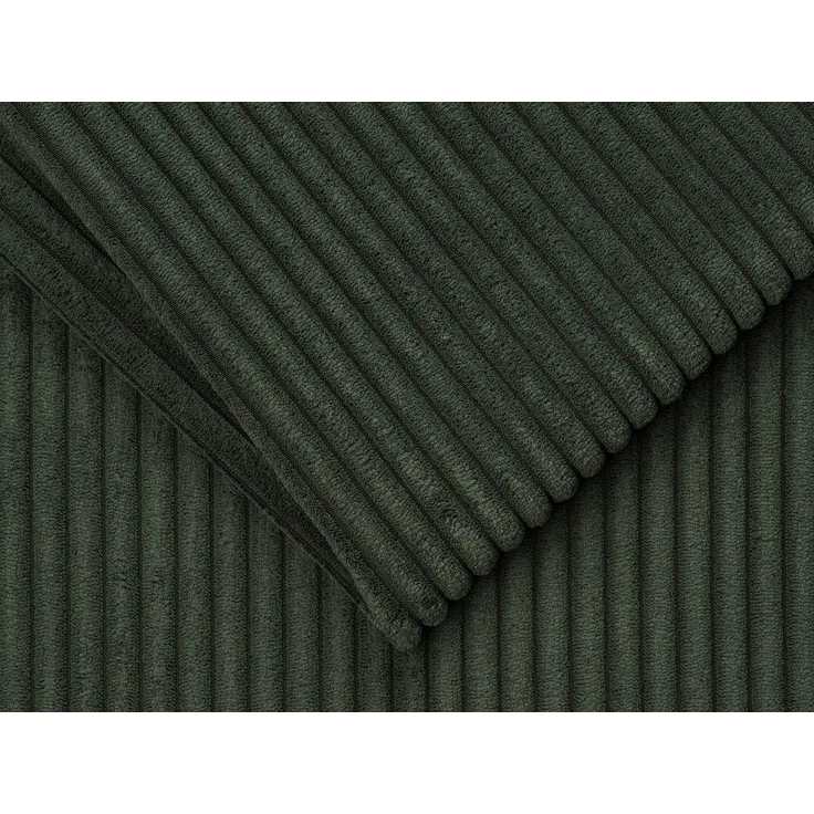 Vente-unique - CALITO Sofa SamtStoff Grün - B 223 cm94 cm x H 99 cm x L 216 cm – Bild 4