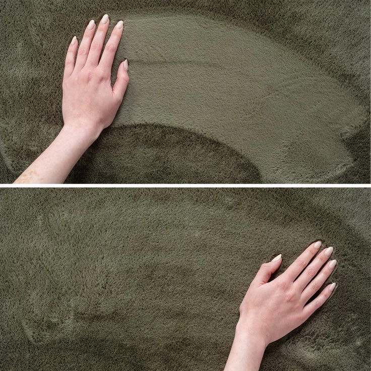 SIMPEX24 Teppich Unicolor - Einfarbig, Läufer, Höhe: 11 mm, Perfekt geeignet für Wohnzimmer, Schlafzimmer,Kinderzimmer – Bild 2