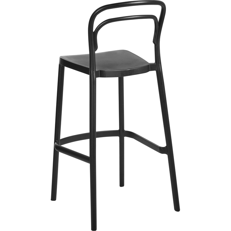 Garten-Barhocker 2er Set PORANO Schwarz – Bild 6