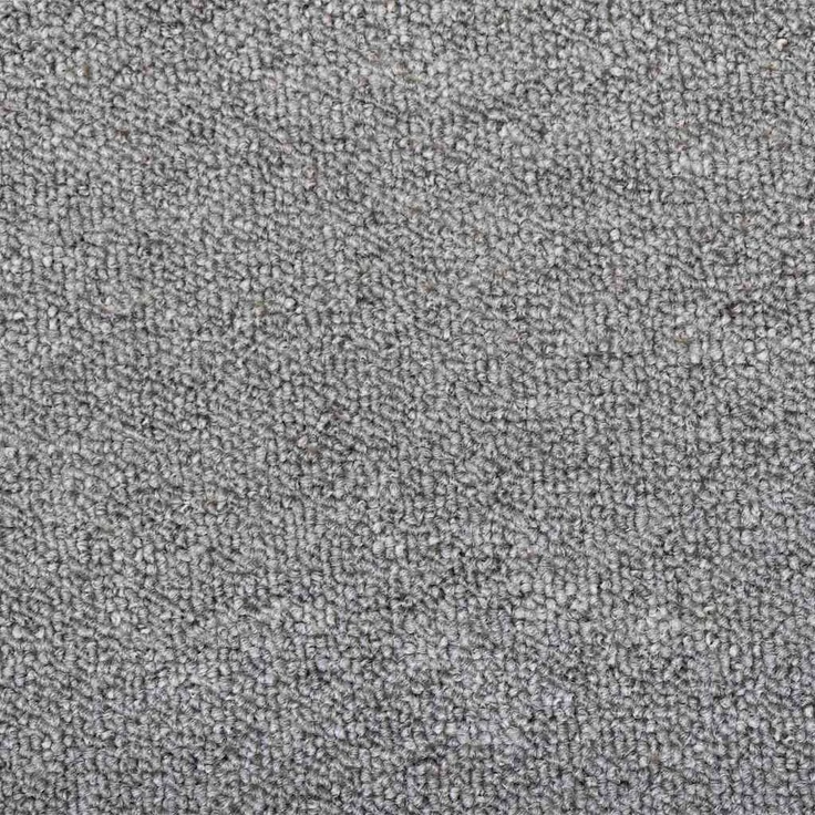 vidaXL Teppichläufer Hellgrau 100 x 100 cm 100% Polypropylen 42011378 – Bild 7