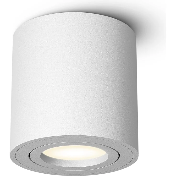 linovum LED Aufbaustrahler CORI Aufbau Deckenstrahler dimmbar weiss schwenkbar LED GU10 6,5W, Neutralweiß – Bild 7