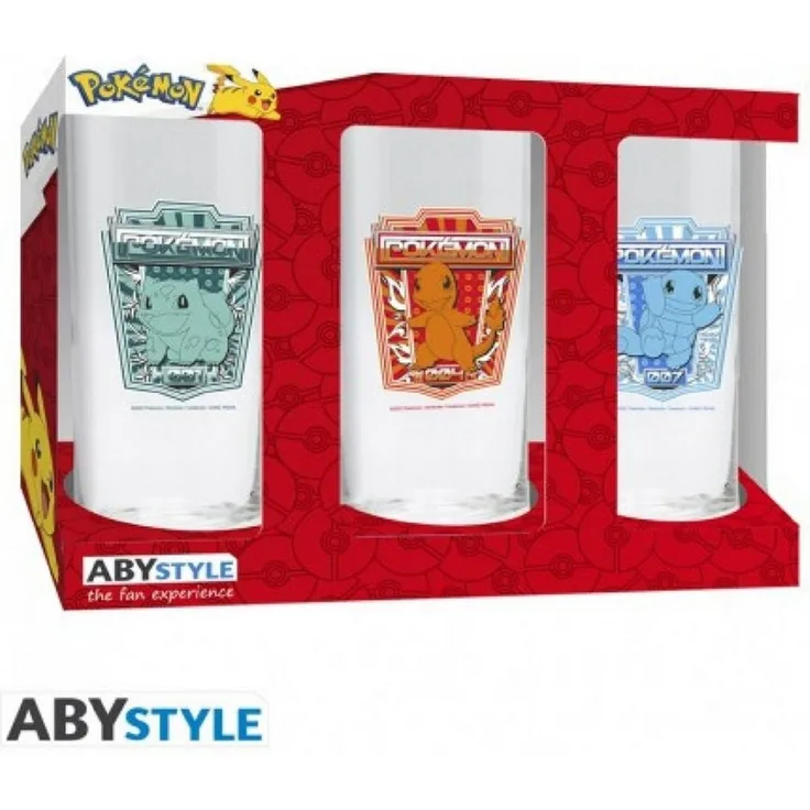ABYstyle Tasse POKEMON - 3 glass set