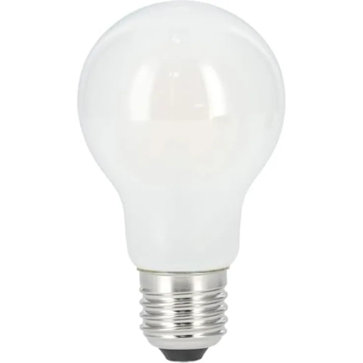 Xavax LED Lampe Tropfen E27, 470 lm, Weiß (6500K), ersetzt 40W, Matt