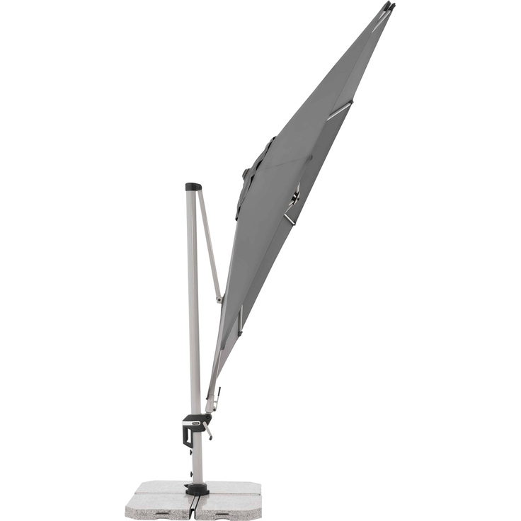 Doppler Sonnenschirm / Ampelschirm "Active Pendelschirm 370", anthrazit, Ø 370 cm – Bild 5