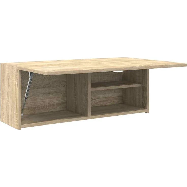 vidaXL Bad-Wandschrank Sonoma-Eiche 80x25x30 cm Holzwerkstoff 860078 – Bild 5