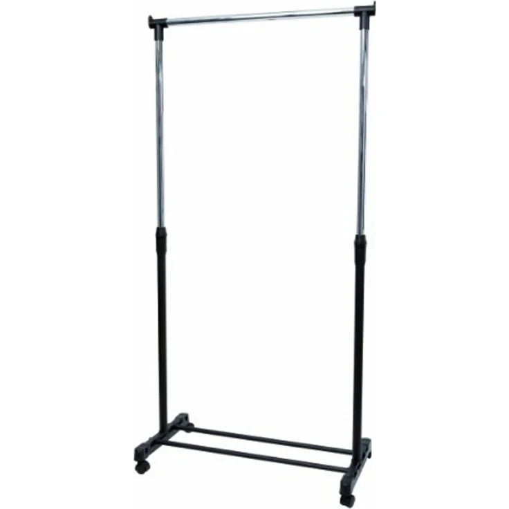 Alba Reihengarderobe Jack BxHxT 82x160-180x42cm mobil mit 4 Rollen sch – Bild 3