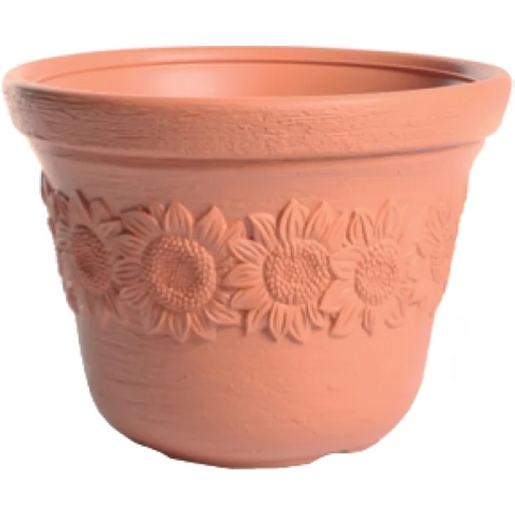 Terra Blumentopf Sunny, terrakotta, 40 cm