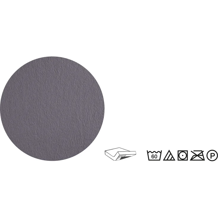 biberna Frottee-Stretch-Spannbetttuch 0012344, silbergrau, 1x 180x200 cm - 200x200 cm – Bild 4