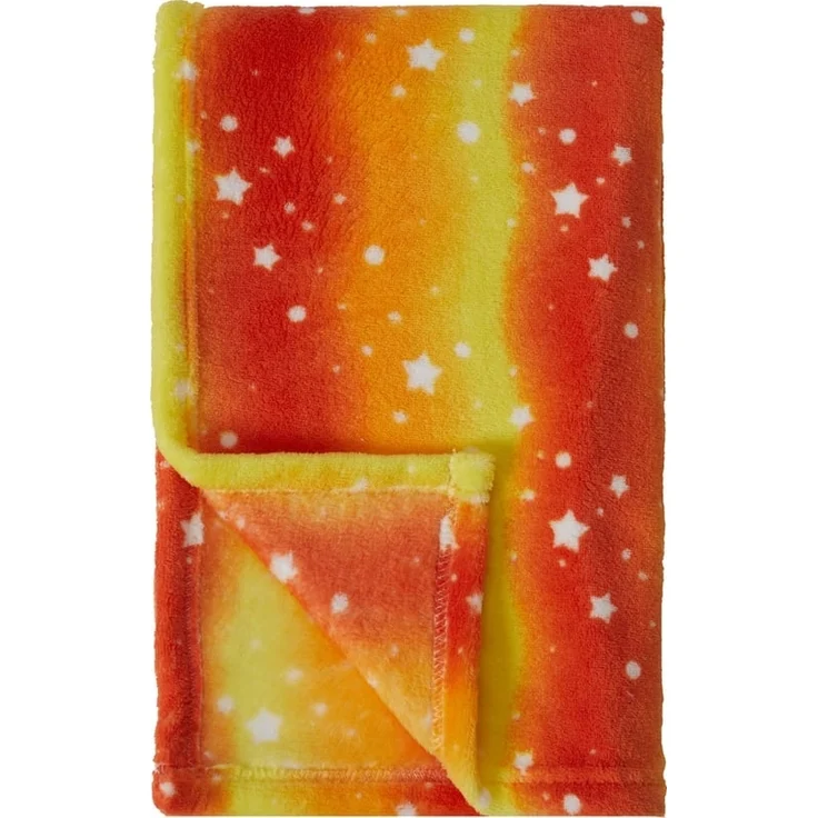 Lumaland Kuscheldecke für Kinder 100x150cm orange – Bild 4
