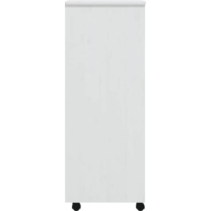 vidaXL Rollschrank mit Schubladen MOSS Weiß Massivholz Kiefer 355898 – Bild 5