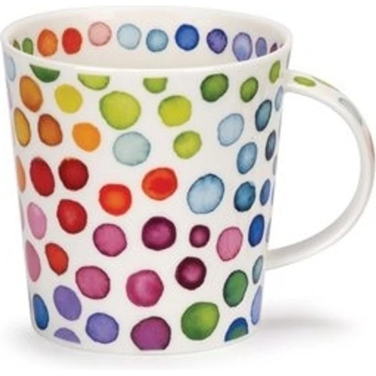 DUNOON Becher Cairngorm Hot Spots 0,48l Fine Bone China Porzellan 480 ml Tasse Moderne Kaffeetasse mit farbenfrohem Design | Großes Fassungsvermögen | Hochwertige Qualität – Bild 4
