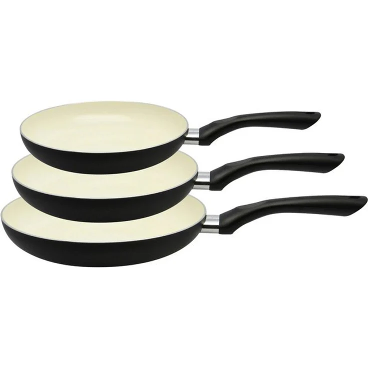 Elo Basic Pfannen-Set Prima Cucina 3 teilig, Aluminium (Set, 3-tlg, je 1 Pfanne Ø 20/24/28 cm), Induktion – Bild 4