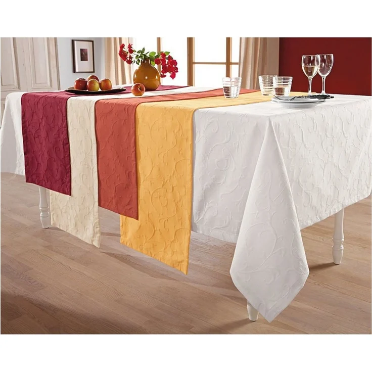 Erwin Müller Tischdecke Tischdecke "Düsseldorf", bügelfrei Uni – Bild 2