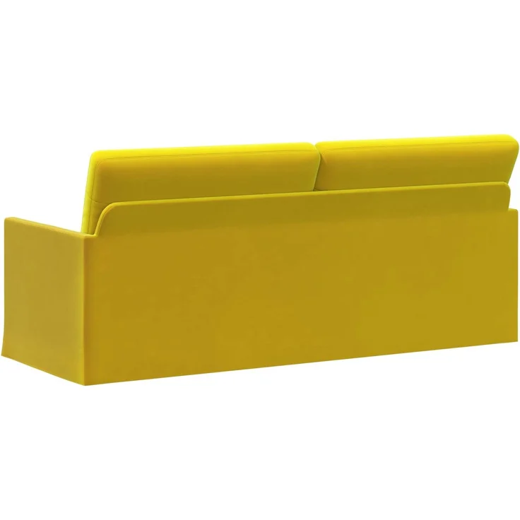 vidaXL 3-Sitzer Sofa Gelb 190 x 81 x 82 cm Samt (V) 42041127 – Bild 4