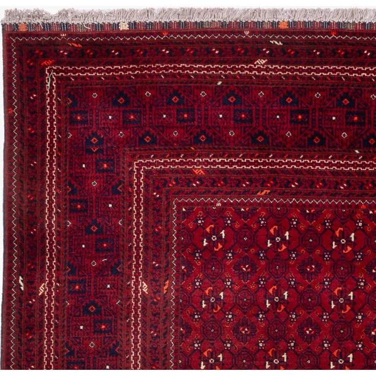 Afghan Teppich - Buchara - 289x208 cm - rot – Bild 3