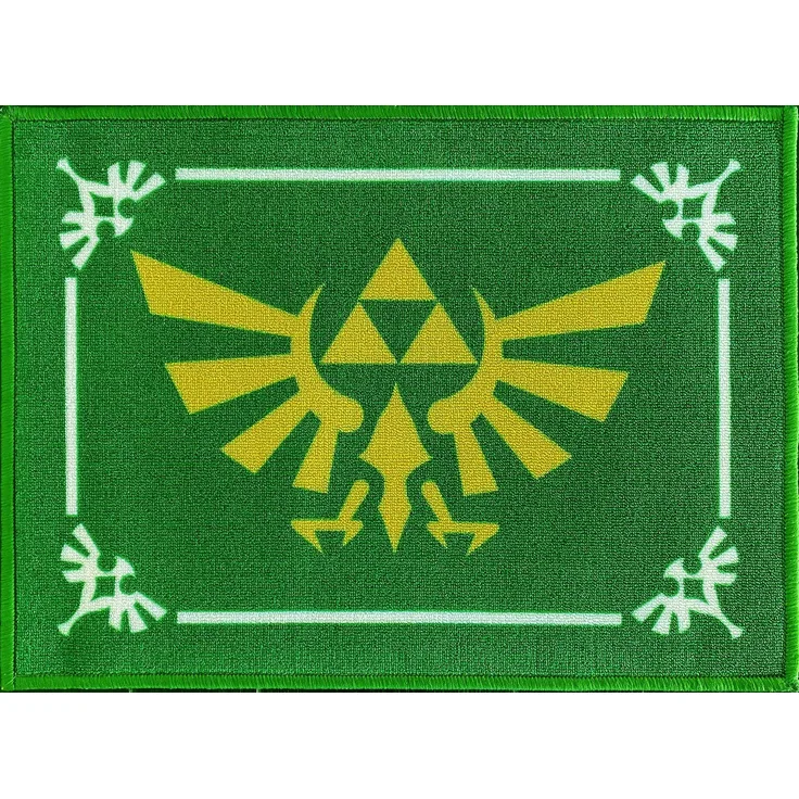 BERONAGE Fußmatte The Legend of Zelda Fußmatte Hyrule 50x70 cm Gaming, Rutschfest, offizielles Lizenzprodukt, für Innenbereich