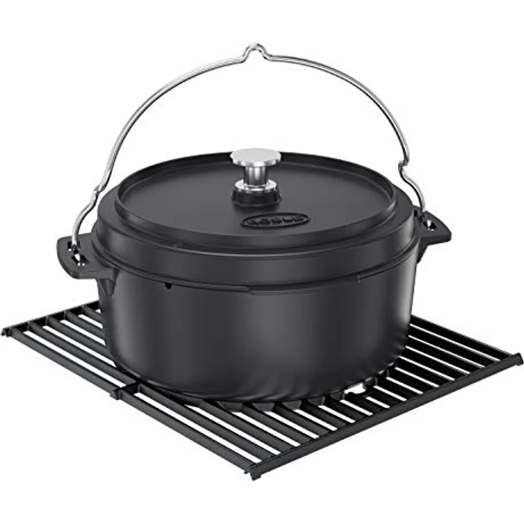RÖSLE VARIO Grillrost, Hochwertiger Grillrost aus emailliertem Gusseisen für VARIO-Einsätze, passend zu RÖSLE VIDERO G6 bis Modelljahr 2020 – Bild 5