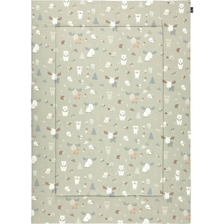 Alvi Krabbeldecke Spieldecke Baby Forest 100x135 cm