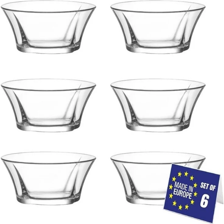 LAV Schale Truva Glasschalen: 6er Set 310cc, Ideal für Desserts, (6-tlg) – Bild 4