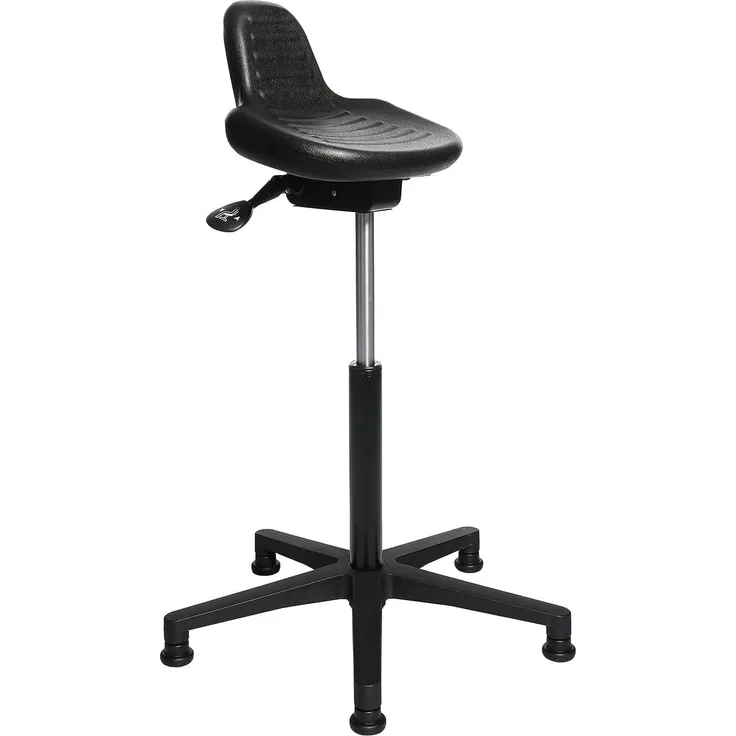 Topstar STANDSTAR, Stehhocker, Arbeitshocker, Stehhilfe, Neigeverstellung, höhenverstellbar, schwarz