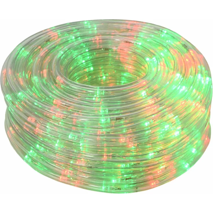 vidaXL LED-Weihnachtslichtschlauch 120 LEDs Rot & Grün 5 m 42050446 – Bild 2