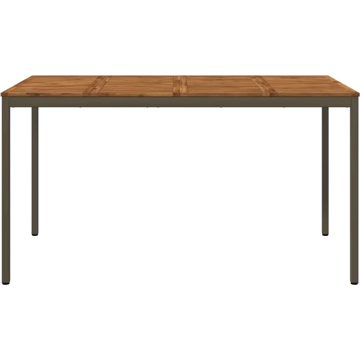 vidaXL Gartenbar-Tisch NAARDEN Natur und Kaffee 196 x 100,5 x 105 cm 3394424 – Bild 3