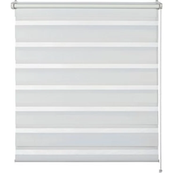 Doppelrollo Tilda, SCHÖNER WOHNEN-Kollektion, transparent, mit Bohren/ohne Bohren, freihängend, Klemmfix, geklemmt, silberne oder weiße Rollo-Technik – Bild 6