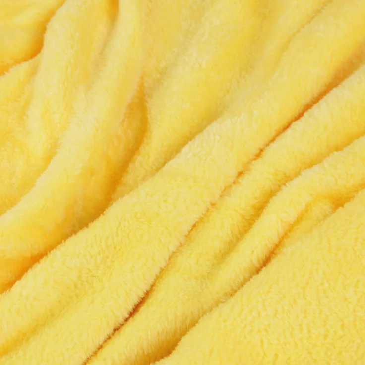 Kuscheldecke "Celina" Gelb 90x140 cm – Bild 2