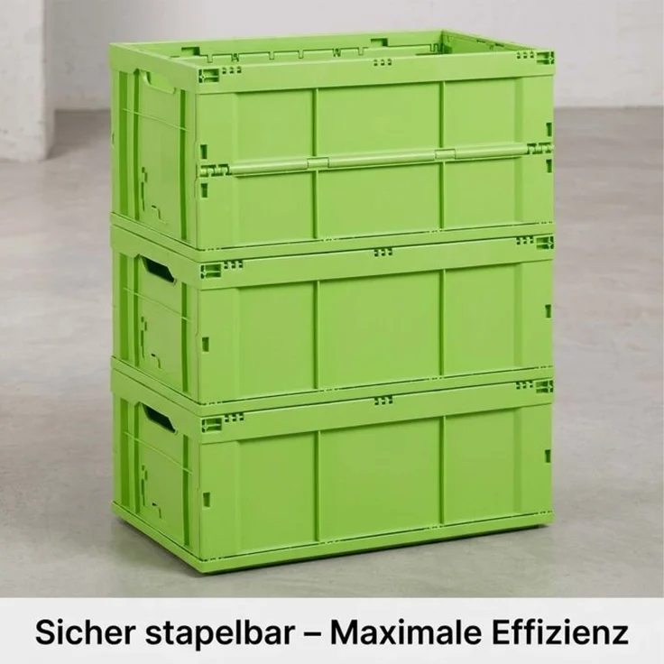 Relaxdays 5 x Klappbox stabil – Bild 6