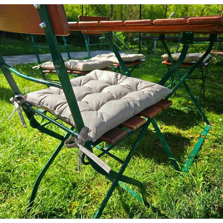 JACK Stuhlkissen JACK Outdoor 38x38cm Sitzkissen Lounge Kissen Sitzkissen Wasserfest, mit Lotus Effekt, robust, strapazierfähig, für Innen & Außen – Bild 3