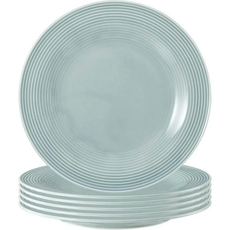Seltmann Weiden Frühstücksteller Seltmann Weiden Beat Arktisblau Frühstücksteller 6er Set – Bild 1