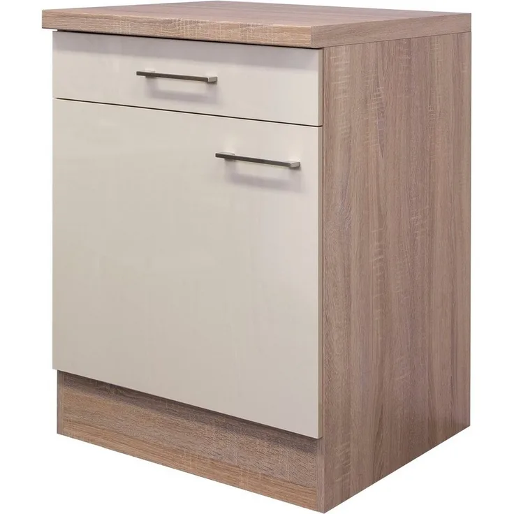 Flex-Well Unterschrank Nepal (B x H x T) 60 x 85/86 x 60 cm