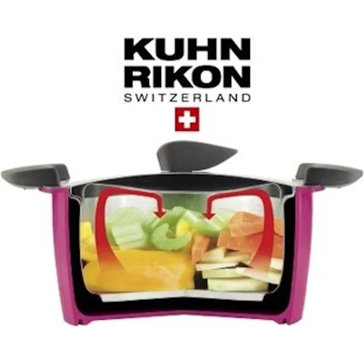 KUHN RIKON Kochtopf Kuhn Rikon HOTPAN Servier Kasserolle 2,0 L/Ø 18 cm - in Sand – Bild 2