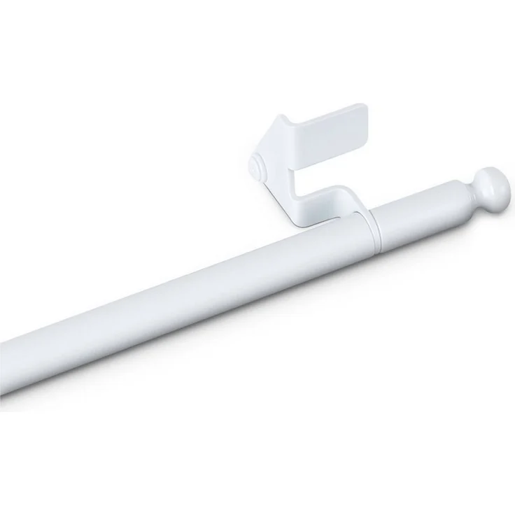 Bestlivings Klemmstange "EASY", Ø 10 mm, 1-läufig, ausdrehbar, ohne Bohren, geklemmt, Metall, für Bistrogardinen, Scheibengardinen, Dekoschals oder saisonale Deko – Bild 5