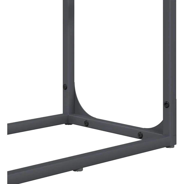 vidaXL Brennholzregal Anthrazit 60x25x100 cm Kaltgewalzter Stahl 864329 – Bild 8
