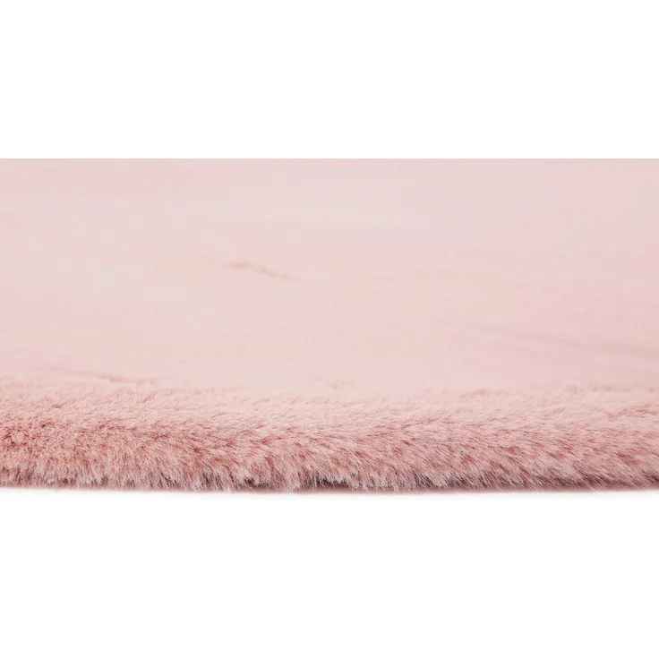 Esprit Hochflor-Teppich Alice Kunstfell, rund, Höhe: 25 mm, Kaninchenfell-Haptik, besonders weich und dicht, für alle Räume – Bild 3