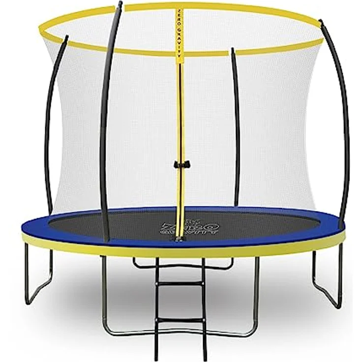 Ultima 4 Zero Gravity Trampolin Ø 305 cm, inkl. Leiter und Sicherheitsnetz, TÜV geprüft, Nutzer bis 120kg – Bild 1
