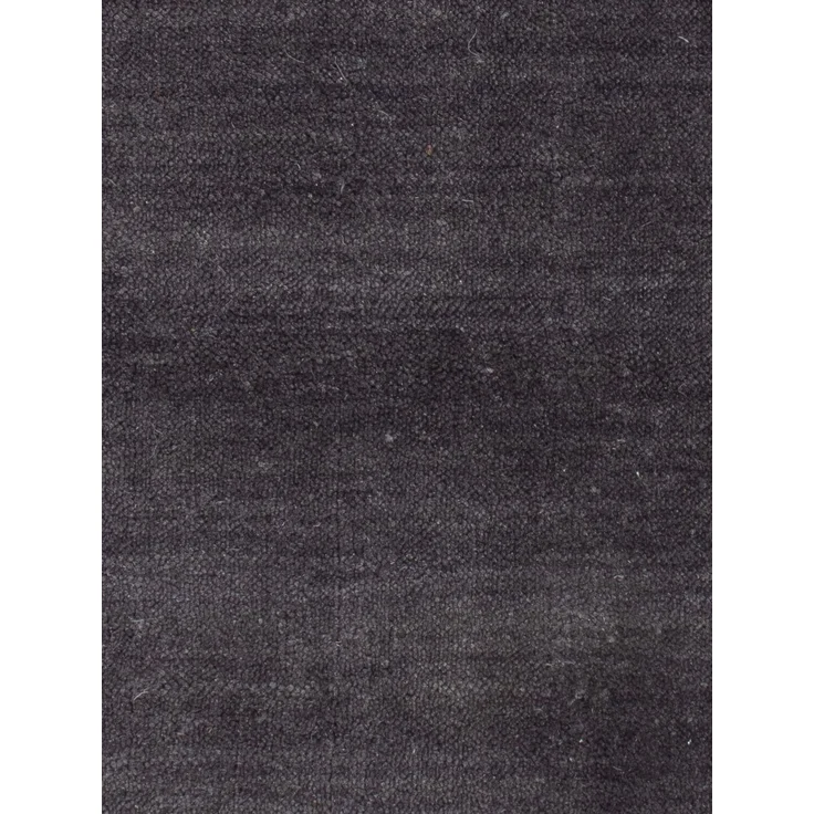 Gabbeh Teppich - Loribaft Softy - 90x60 cm - dunkelgrau – Bild 2