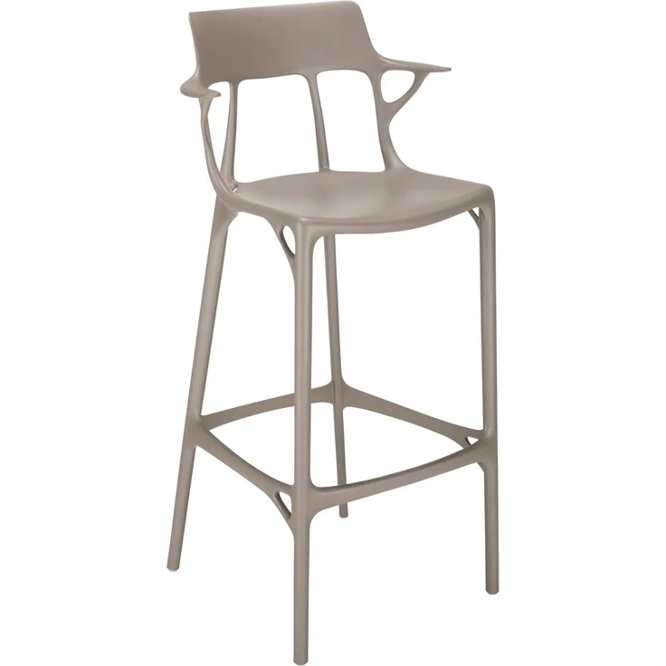 2er Set A.I. Barhocker grau – Bild 1