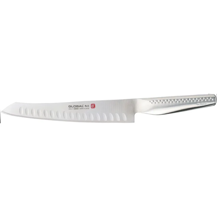 Global NI Tranchiermesser 21 cm Kullenschliff GNM-11