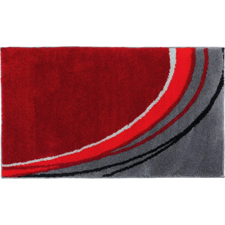 Erwin Müller Badematte Badematte "Mykonos", Höhe 20 mm, eckig, Grafik/gemustert – Bild 1