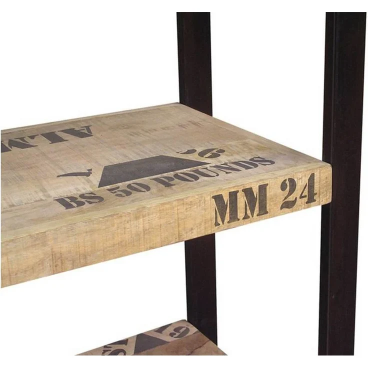 Regal Mango 60x40x180 natur bedruckt FACTORY #105 – Bild 5