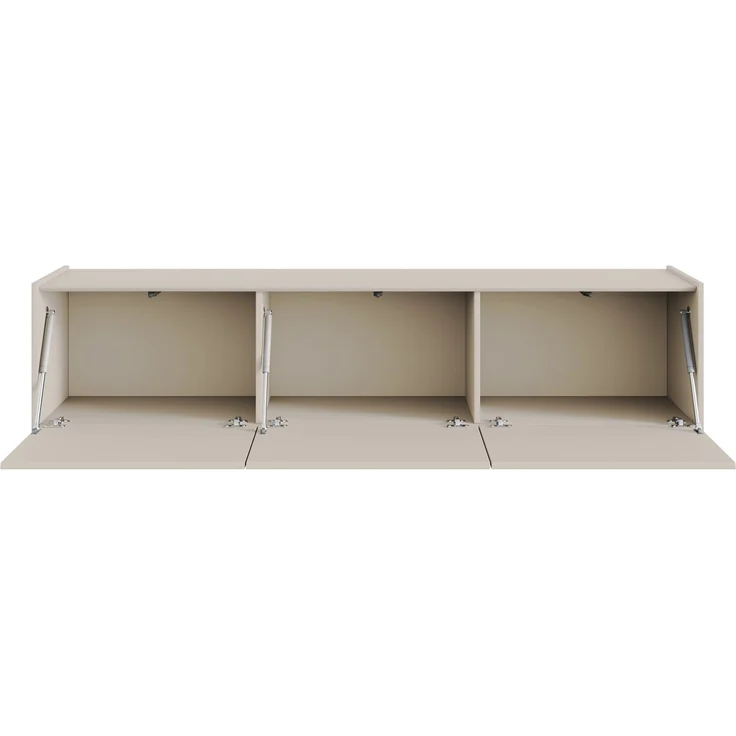Selsey 'Magro' – TV-Lowboard hängend oder stehend 2-türig, Kaschmirgrau, 180 cm – Bild 6